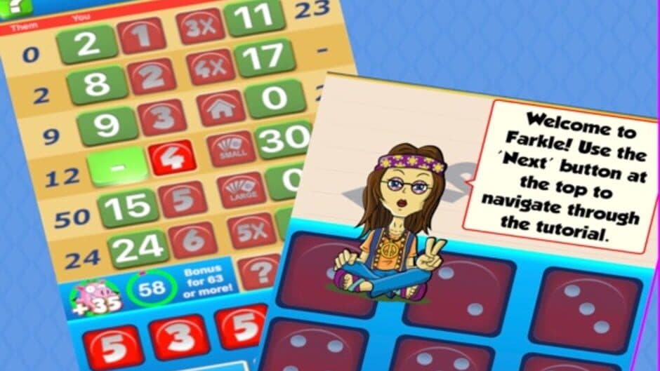 Скриншот 1 из Dice World: 6 Fun Games