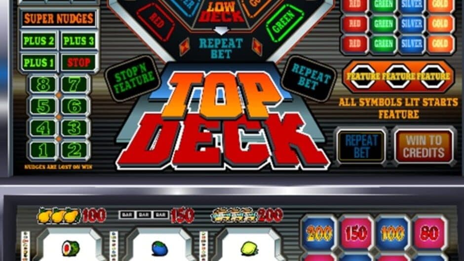 Скриншот 1 из Top Deck slotmachine
