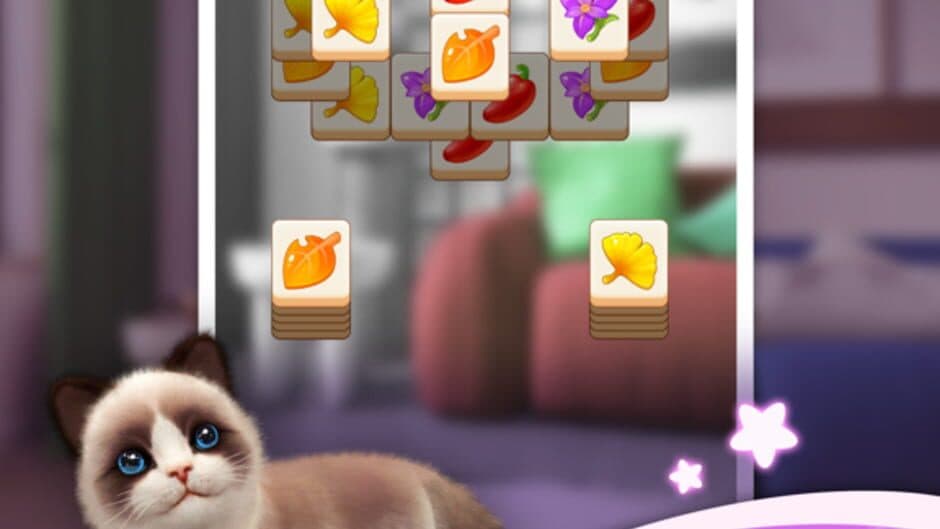 Скриншот 2 из Cat Tiles: Matching Puzzle
