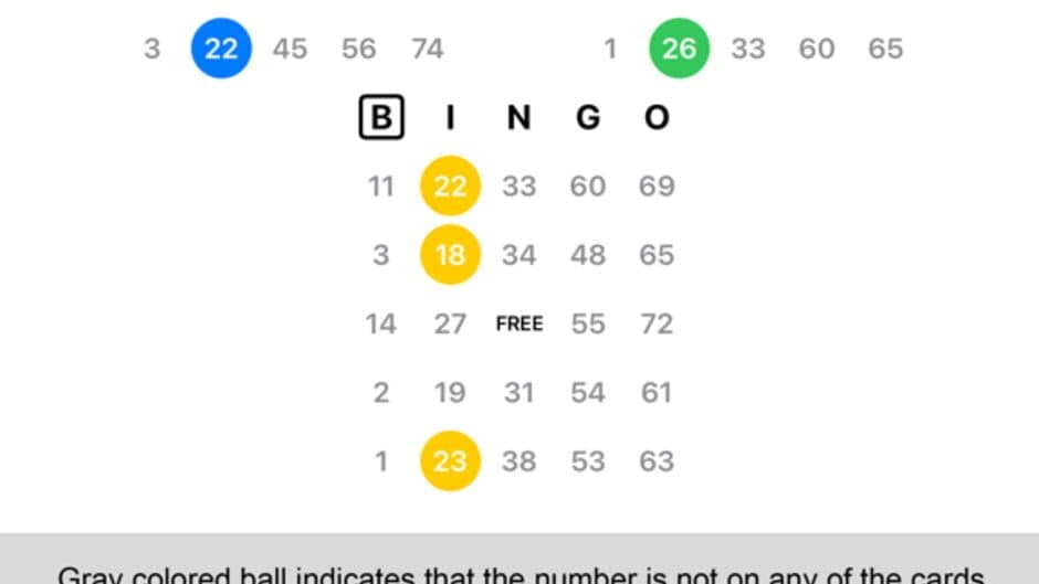 Скриншот 1 из Tap Bingo