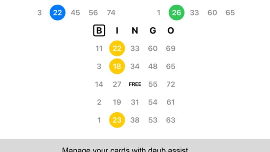 Скриншот 2 из Tap Bingo