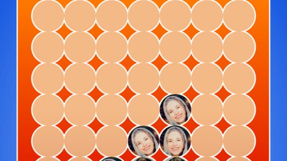 Скриншот 6 из Connect 4 Faces: Match & Play