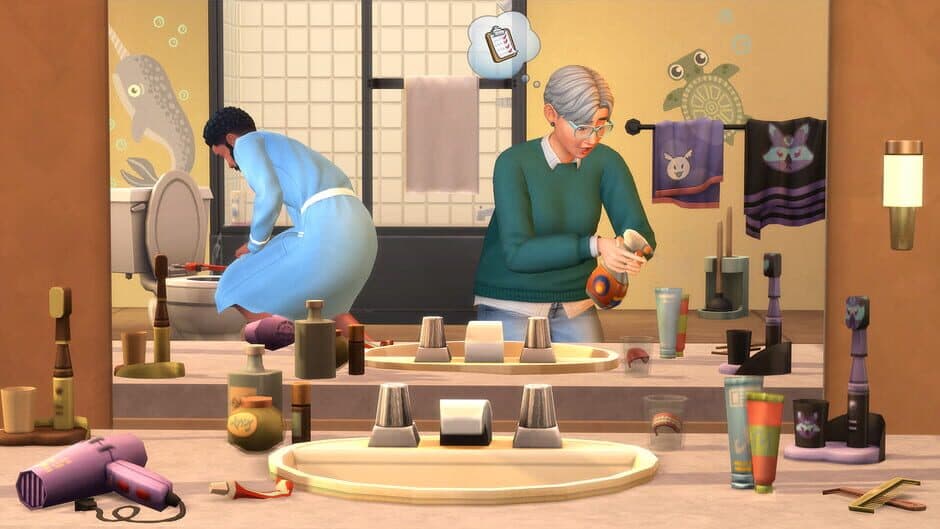 Скриншот 1 из The Sims 4: Bathroom Clutter Kit