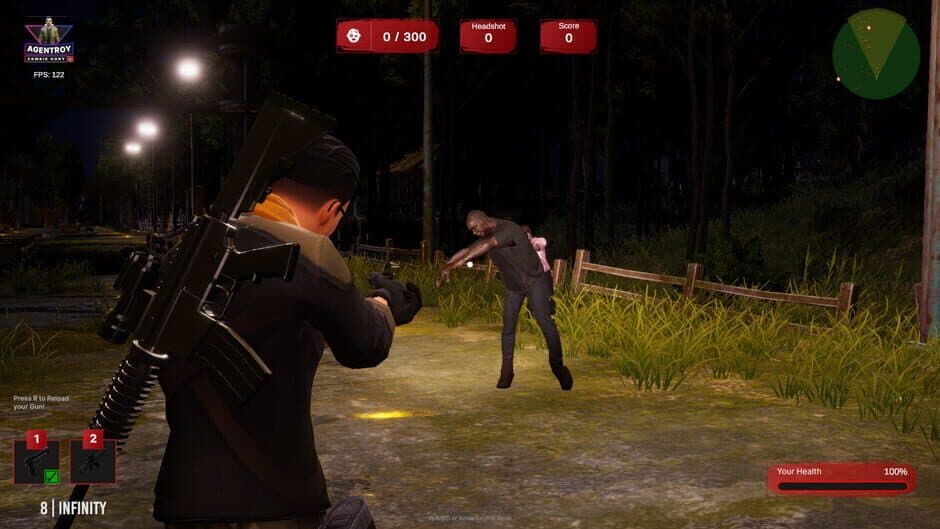 Скриншот 3 из Agent Roy: Zombie Hunt