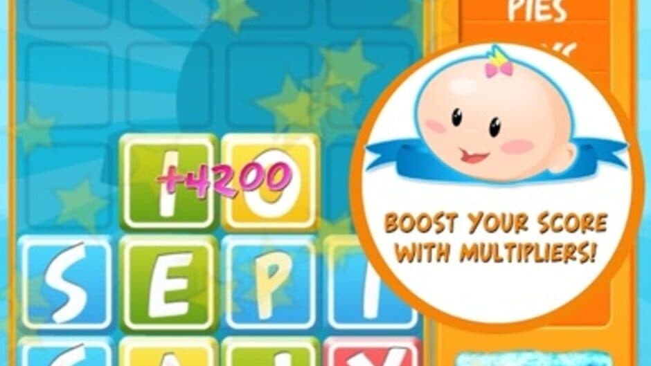 Скриншот 2 из Baby Blocks: Swipe & Tap Letters, Spell Words Fast