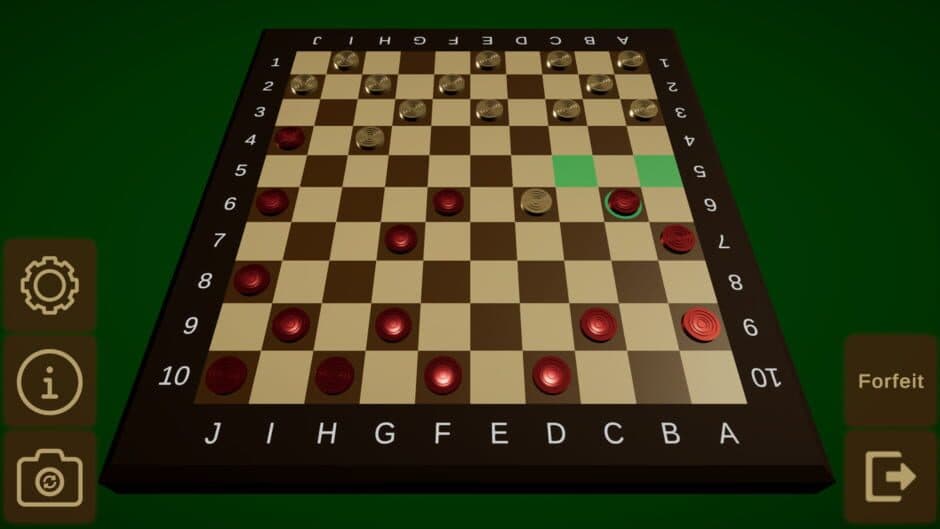 Скриншот 1 из Decent Checkers