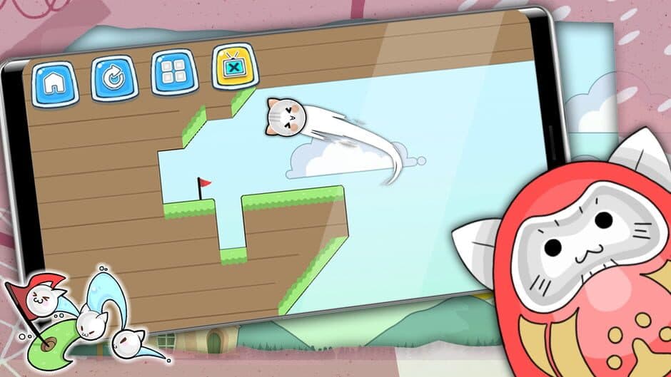 Скриншот 1 из Crazy Golf Cat
