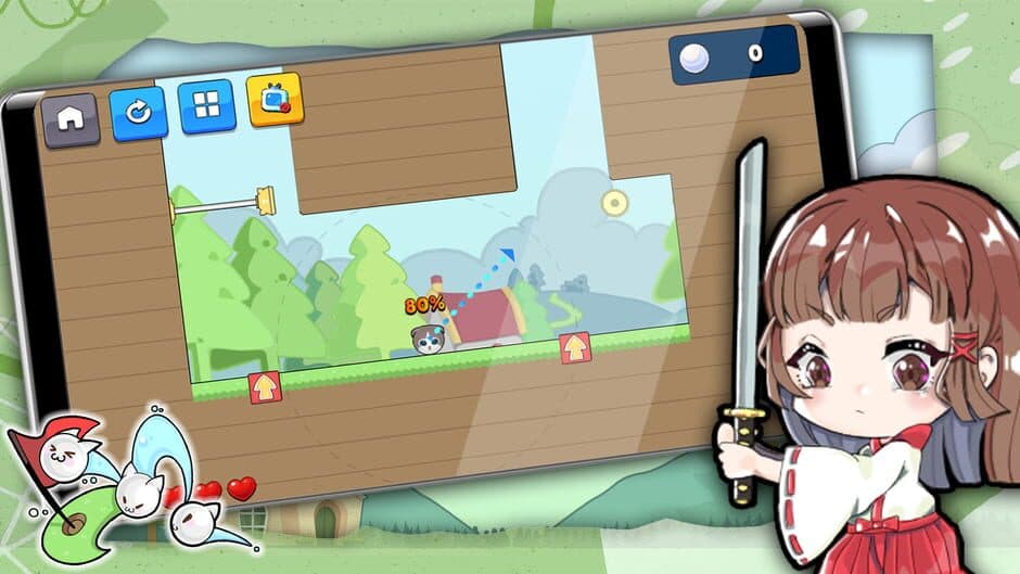 Скриншот 2 из Crazy Golf Cat