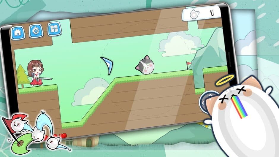Скриншот 3 из Crazy Golf Cat