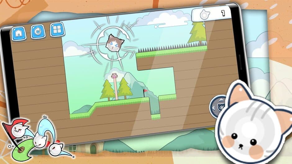 Скриншот 4 из Crazy Golf Cat