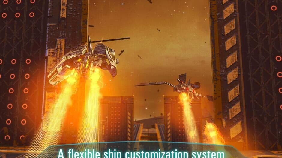 Скриншот 3 из Space Jet: War Galaxy Machines