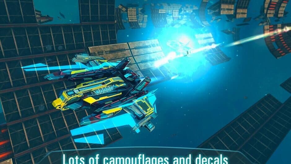 Скриншот 5 из Space Jet: War Galaxy Machines