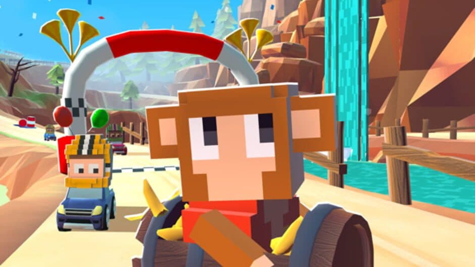 Скриншот 1 из Blocky Racer