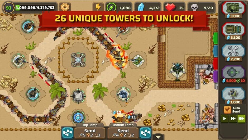 Скриншот 1 из Ancient Allies Tower Defense