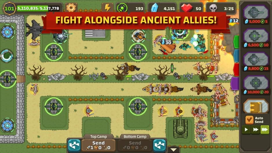 Скриншот 3 из Ancient Allies Tower Defense