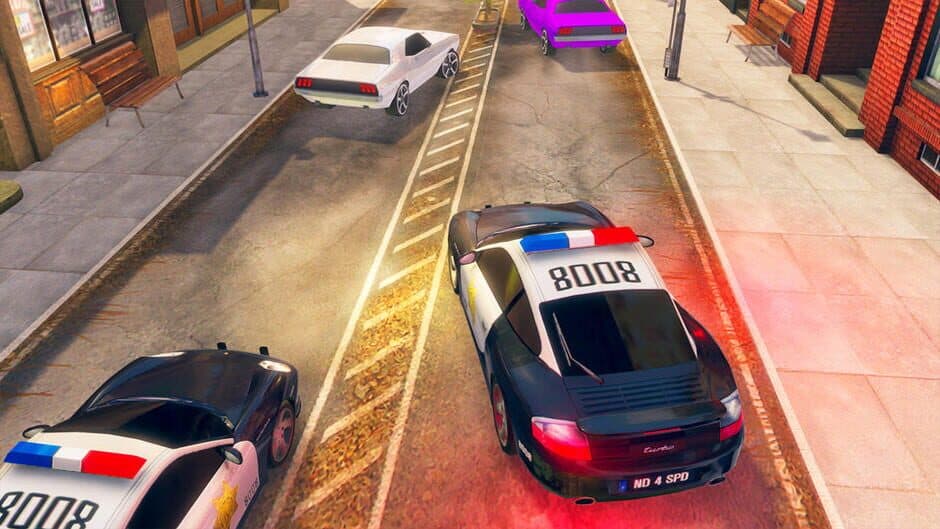 Скриншот 3 из Police Car: Gangster Chase