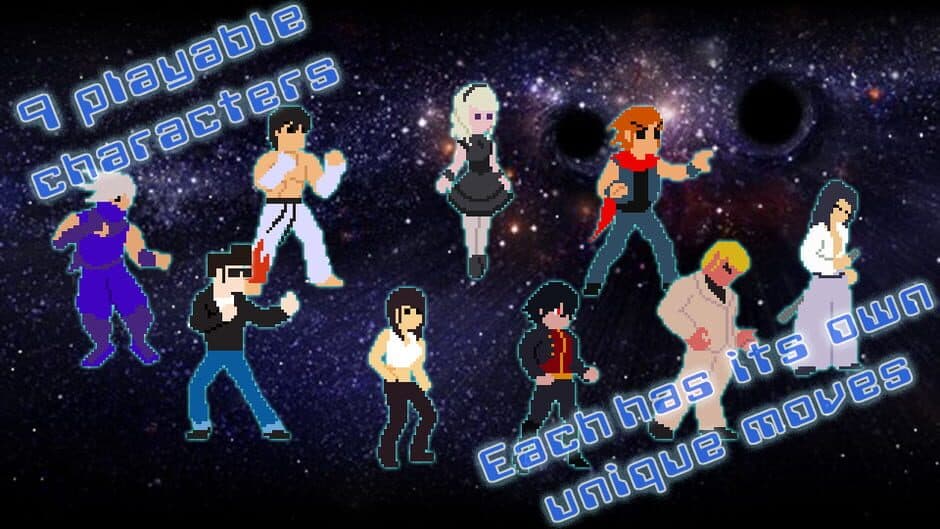 Скриншот 1 из 8 Bit Fighters
