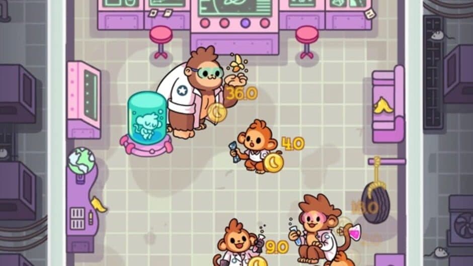 Скриншот 1 из Monkeynauts: Merge Monkeys!