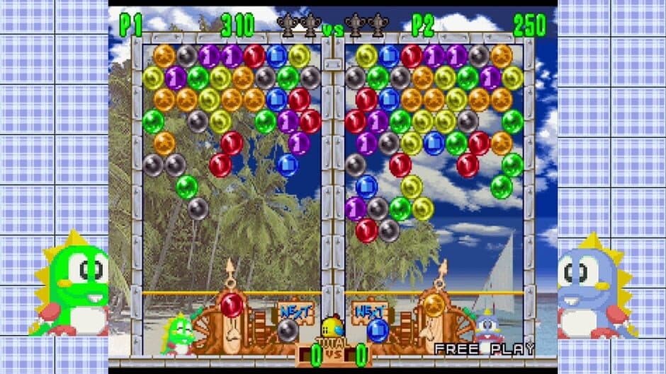 Скриншот 5 из Puzzle Bobble 2X/Bust-A-Move 2: Arcade Edition & Puzzle Bobble 3/Bust-A-Move 3: S-Tribute