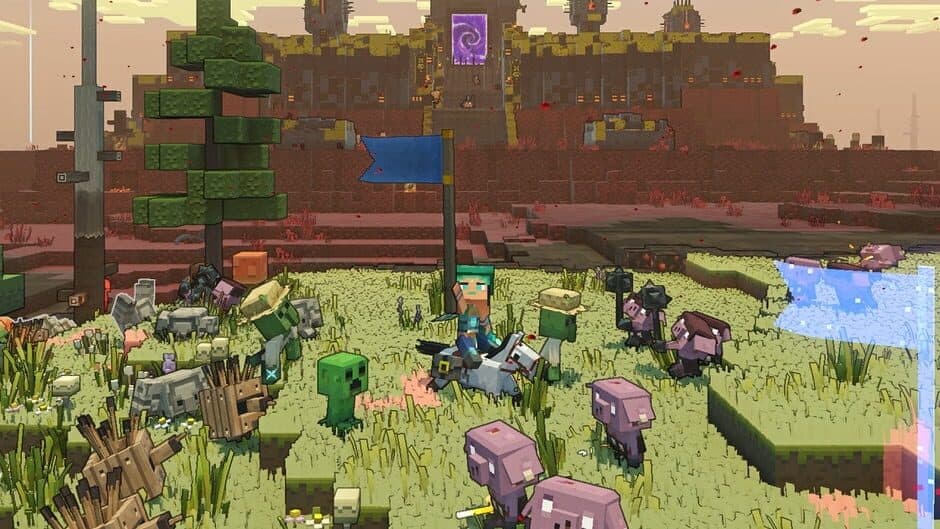 Скриншот 3 из Minecraft: Legends - Deluxe Edition