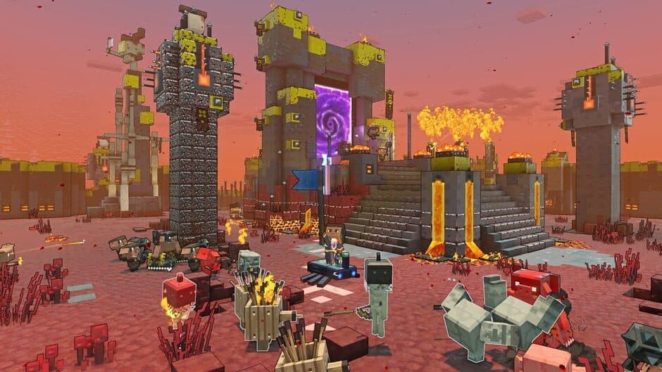 Скриншот 6 из Minecraft: Legends - Deluxe Edition