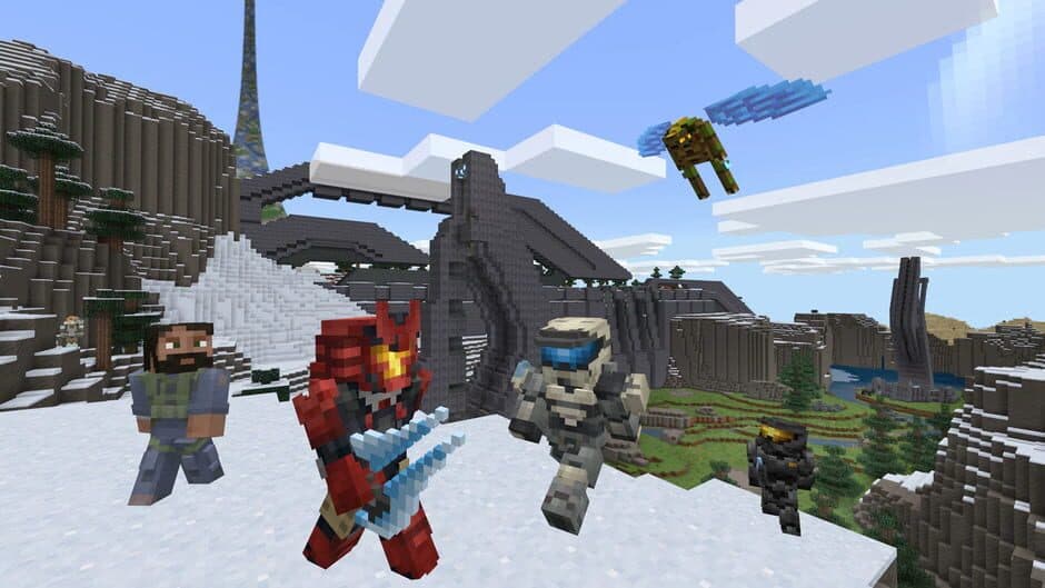 Скриншот 2 из Minecraft: Master Chief Mash-up