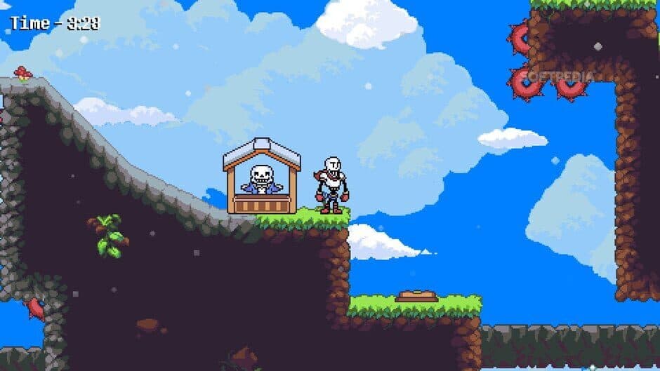 Скриншот 2 из Papyrus's Big Christmas Adventure