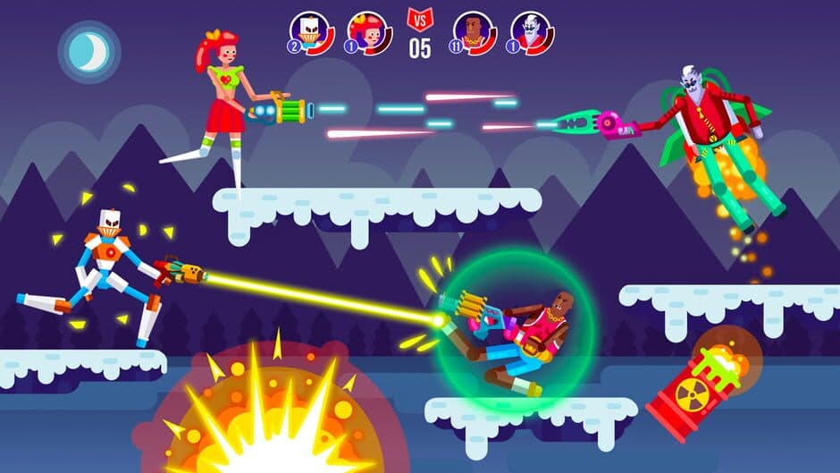 Скриншот 4 из Ragdoll Rage: Heroes Arena