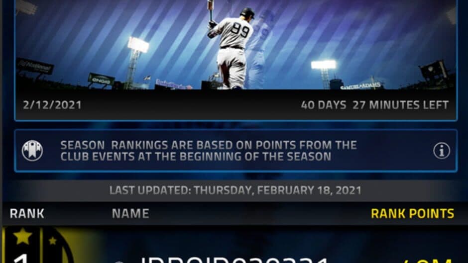 Скриншот 10 из MLB Tap Sports Baseball 2021