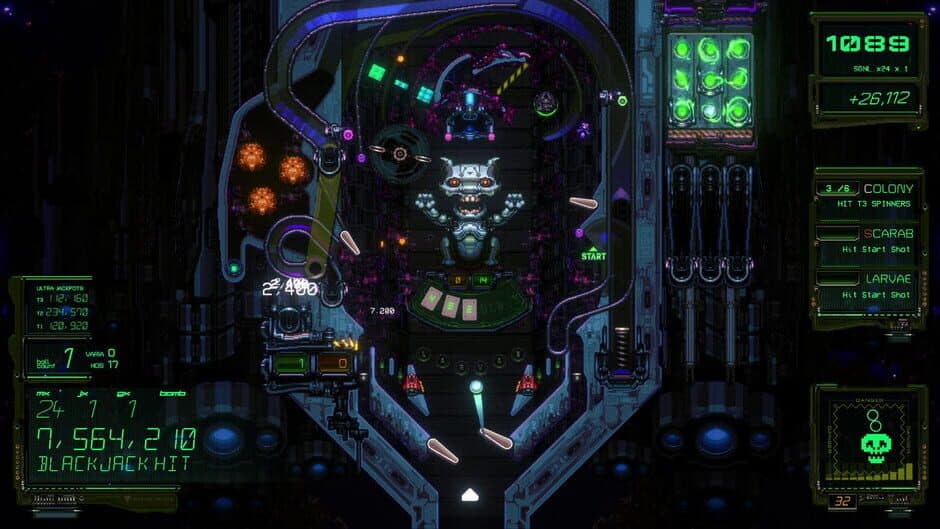 Скриншот 1 из Xenotilt: Hostile Pinball Action