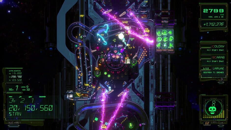Скриншот 6 из Xenotilt: Hostile Pinball Action