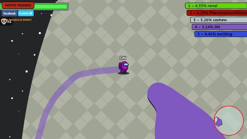 Скриншот 2 из Amogus.io