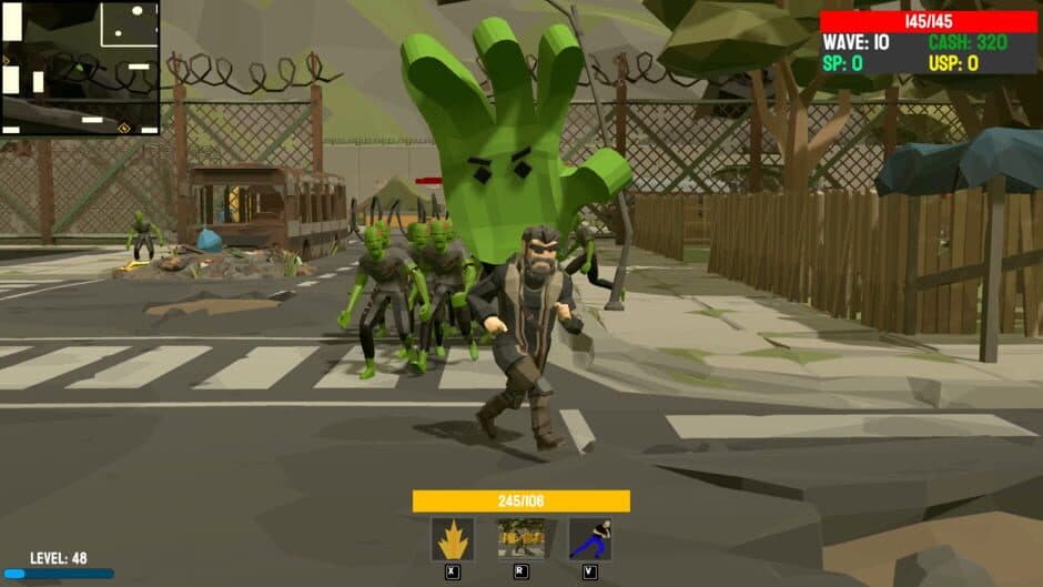Скриншот 1 из Zombie Slapper