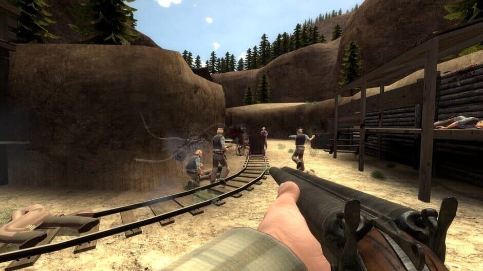 Скриншот 1 из Fistful of Frags