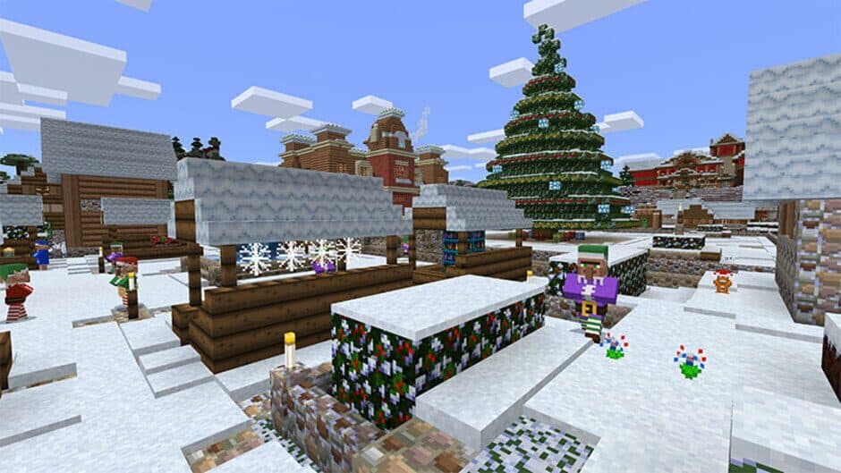Скриншот 1 из Minecraft: Festive Mash-up