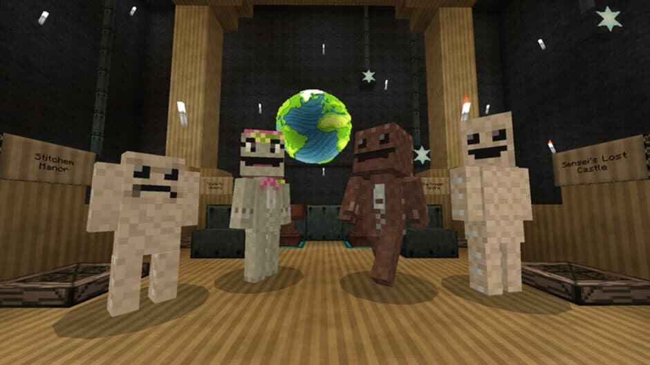 Скриншот 1 из Minecraft: LittleBigPlanet Edition