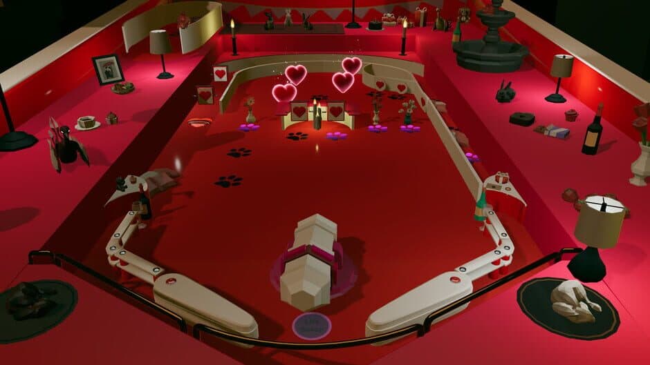 Скриншот 1 из Roxy Raccoon's Pinball Panic: Vibrant Valentine