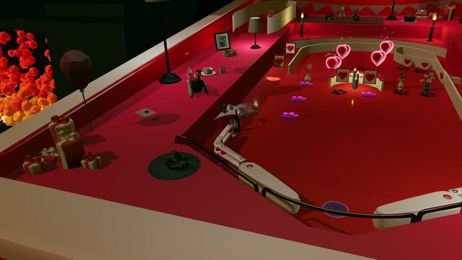 Скриншот 2 из Roxy Raccoon's Pinball Panic: Vibrant Valentine