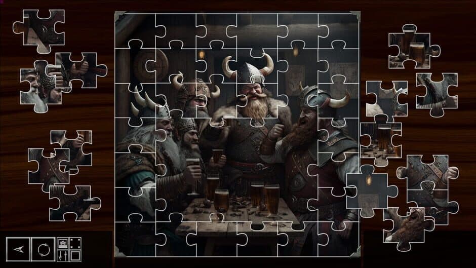 Скриншот 2 из Fantasy Jigsaw Puzzles: Northlands