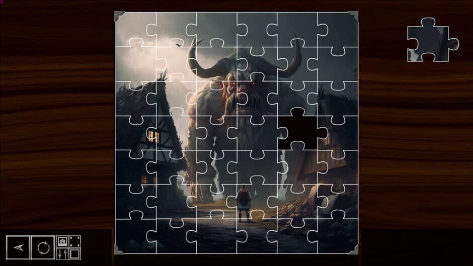 Скриншот 4 из Fantasy Jigsaw Puzzles: Northlands