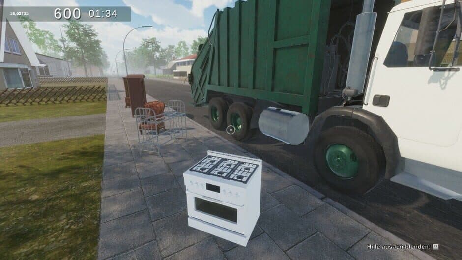 Скриншот 2 из Garbage Truck Simulator