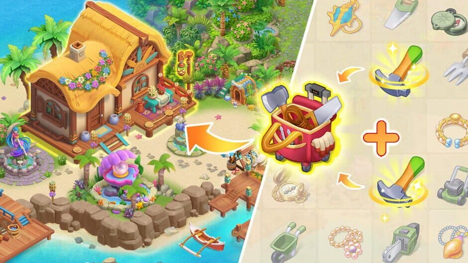 Скриншот 6 из Adventure Island Merge