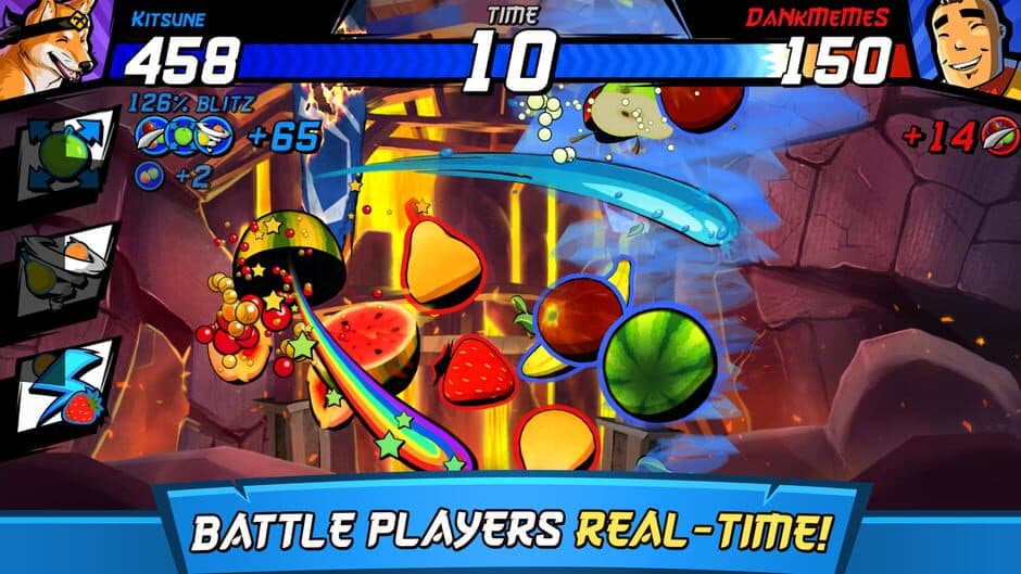 Скриншот 2 из Fruit Ninja Fight