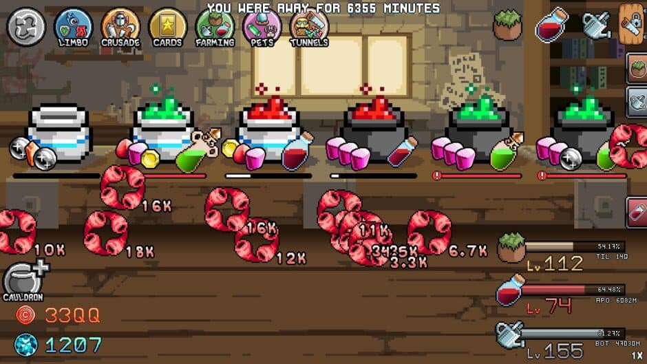 Скриншот 4 из Idle Skilling: Afterlife