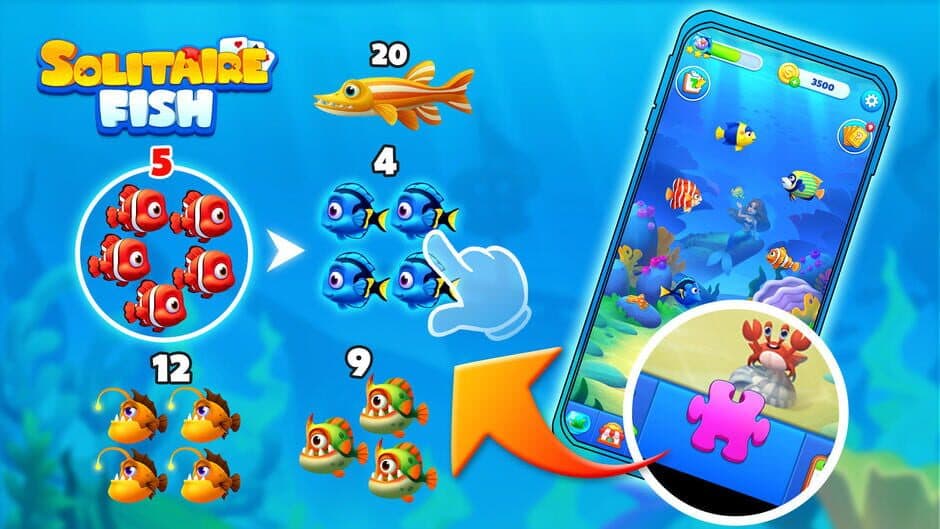 Скриншот 5 из Solitaire Fish