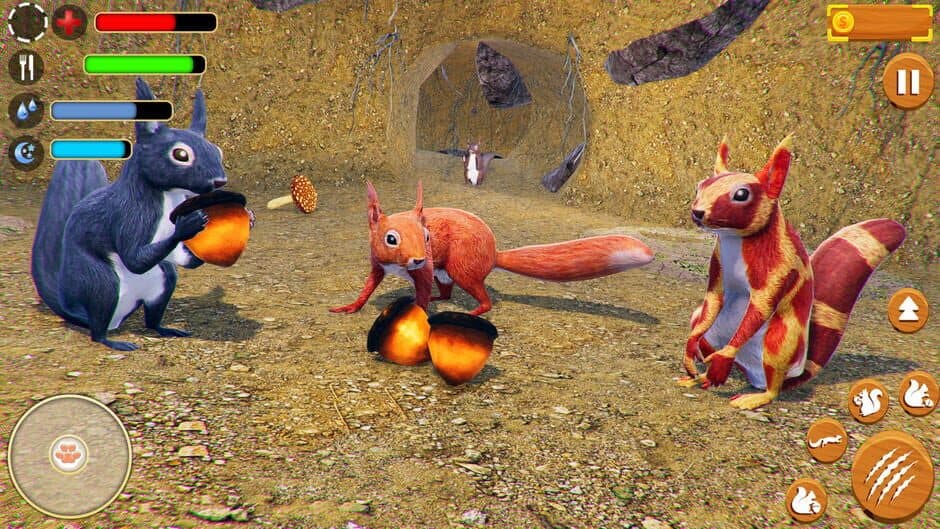 Скриншот 2 из Wild Squirrel Family Sim 3D
