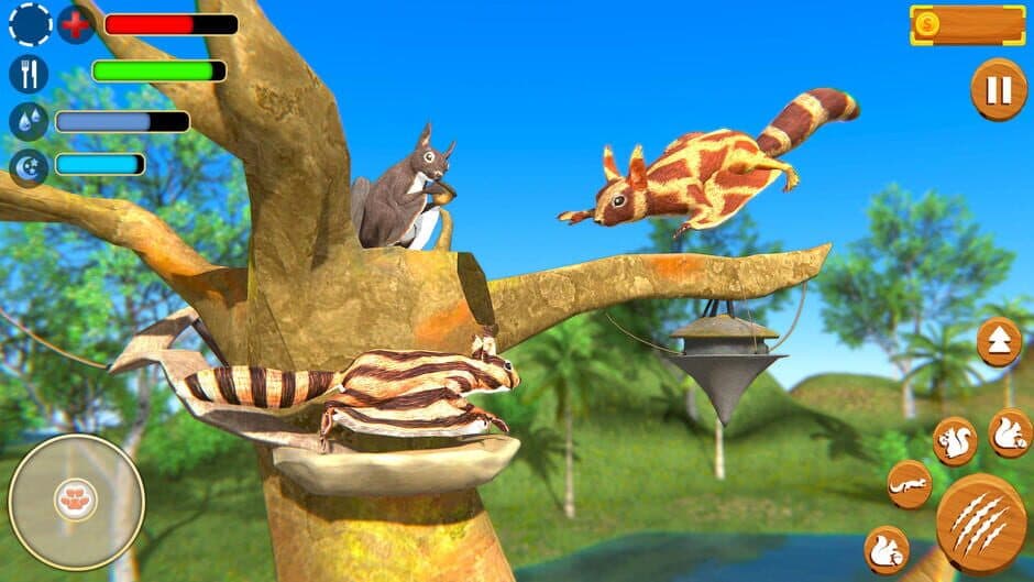 Скриншот 12 из Wild Squirrel Family Sim 3D