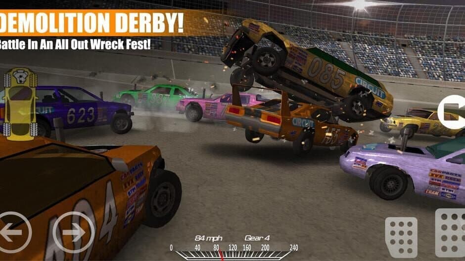 Скриншот 1 из Demolition Derby 2: Circuit