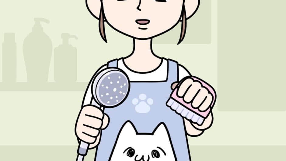 Скриншот 1 из Cat No Wash!