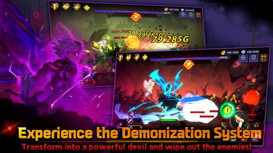 Скриншот 3 из Devil Hunter Idle